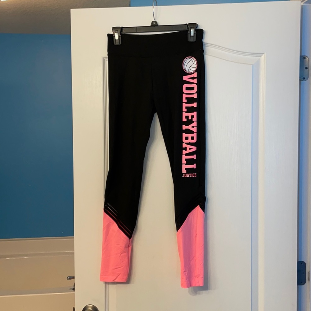 Justice leggings. Size 18/20